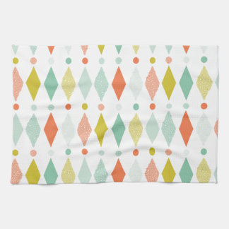 Modern Diamond pattern Kitchen Towel