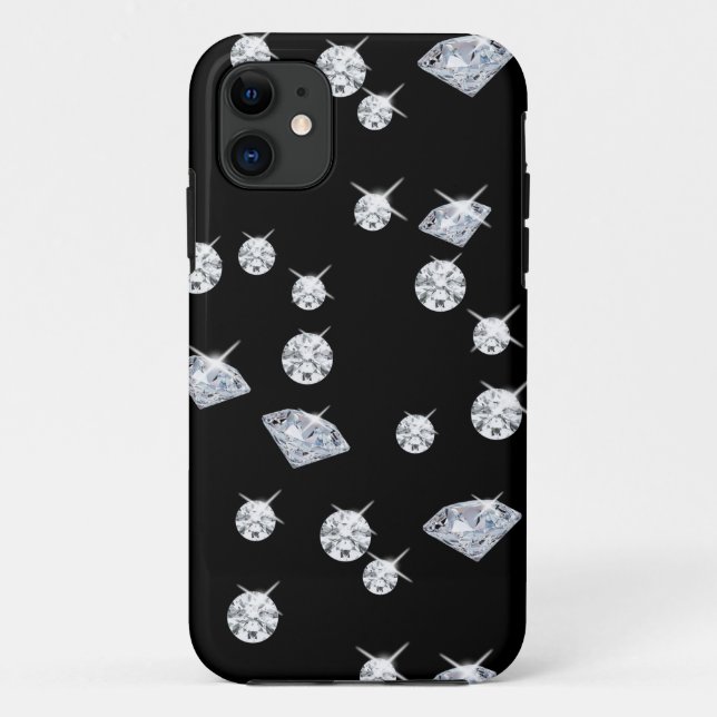 Modern Diamonds Pattern Case-Mate iPhone Case (Back)