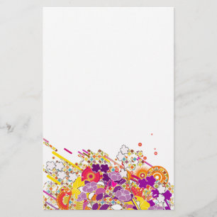 Modern Digital Collage Stationery