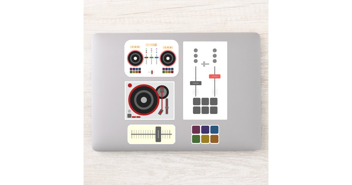 Modern DJ Music Laptop Zazzle