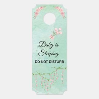 Modern Do Not Disturb Door Hanger