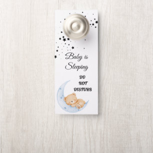 Modern Do Not Disturb Door Hanger
