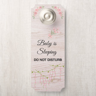 Modern Do Not Disturb Door Hanger
