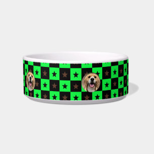 Modern Dog Lover Gift New Personalized Dog Food Bowl