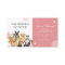Modern Dog Walker Pet Sitter Watercolor Pink