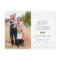 Modern Dots Christmas Photo Postcard