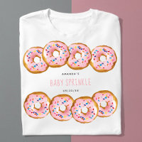 Modern Doughnut Girls Baby Shower Sprinkle