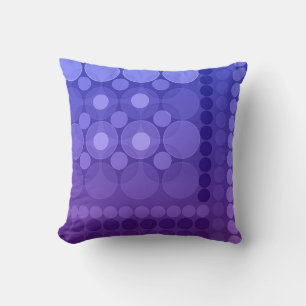 Modern Dream Bubbles Purple Cushions
