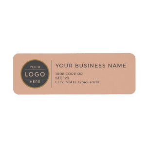 Modern Dusty Rose & Charcoal Grey Business