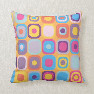 Modern Eames Rectangles 31 Throw Pillow