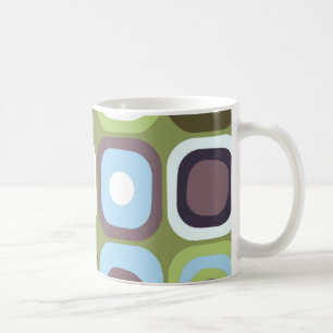 Modern Eames Rectangles 32 Coffee Mug
