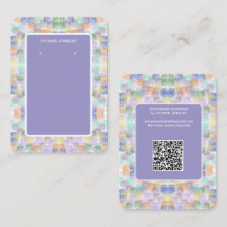  Modern Earring Display  Business Card
