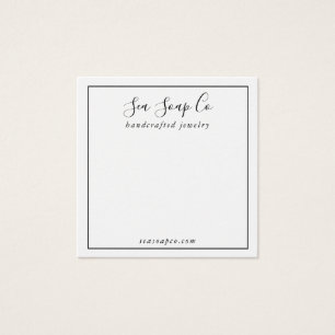 Modern Earring Display Card