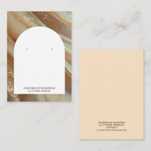 Modern Earring Display Holder Business Card