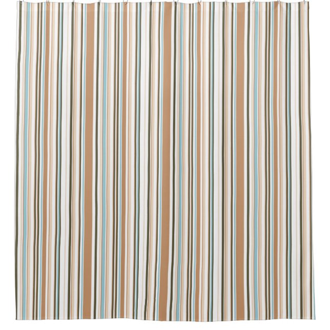 Modern Earthy Stripes with Blue Accent (Front)