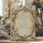 Modern Earthy Tones Boho Floral  Wedding Invitation<br><div class="desc">Embrace the beauty of nature and bohemian elegance with our Modern Earthy Tones Boho Floral Wedding Invitation. Perfect for couples who seek a blend of contemporary style and natural charm, this invitation sets a captivating tone for your special day. Featuring a palette of earthy tones and modern floral designs, this...</div>