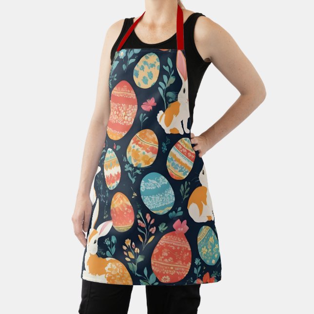 Modern Easter Bunny Collection Apron (Insitu)