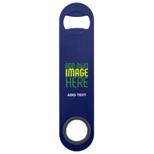 MODERN EDITABLE CUTE NAVY BLUE IMAGE TEXT TEMPLATE BAR KEY