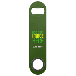 MODERN EDITABLE FOREST GREEN IMAGE TEXT TEMPLATE BAR KEY