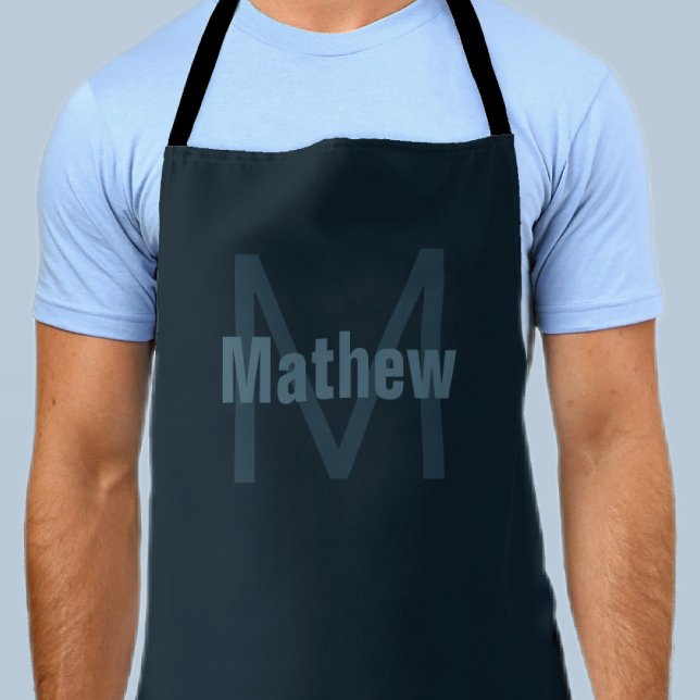 Modern Editable Name Apron (Creator Uploaded)