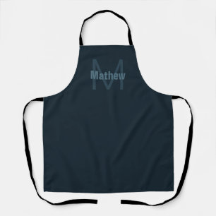 Modern Editable Name Apron