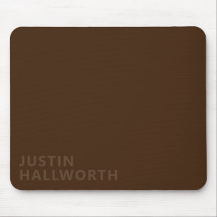 Modern Editable Name Mouse Pad
