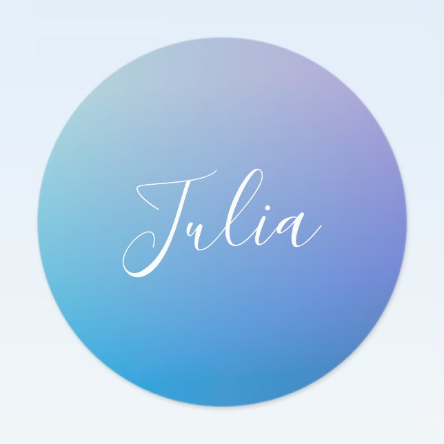 Modern Editable Script Writing | Colourful Ombre (Creator Uploaded)
