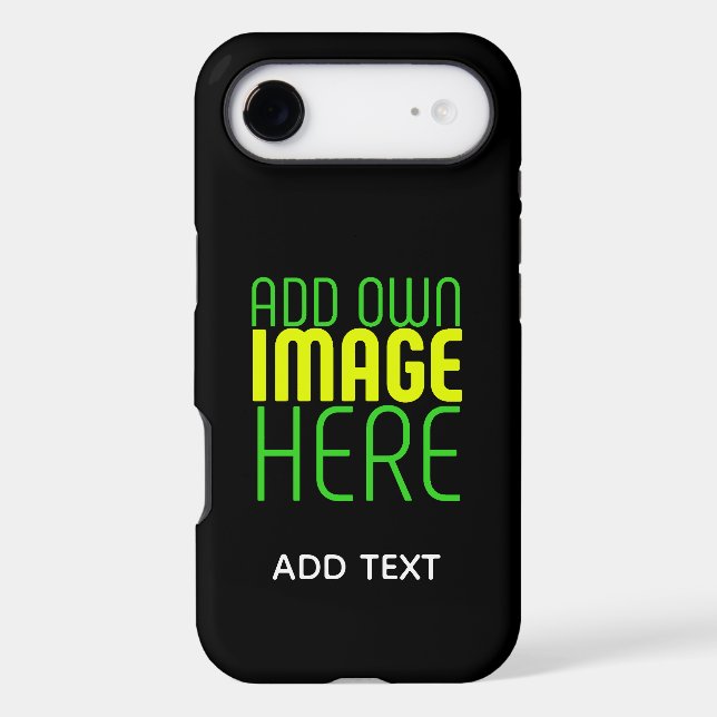 MODERN EDITABLE SIMPLE BLACK IMAGE TEXT TEMPLATE (Back)