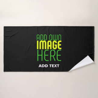 MODERN EDITABLE SIMPLE BLACK IMAGE TEXT TEMPLATE