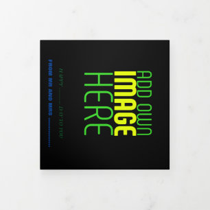 MODERN EDITABLE SIMPLE BLACK IMAGE TEXT TEMPLATE