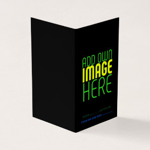 MODERN EDITABLE SIMPLE BLACK IMAGE TEXT TEMPLATE