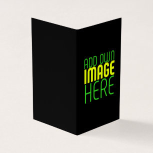 MODERN EDITABLE SIMPLE BLACK IMAGE TEXT TEMPLATE
