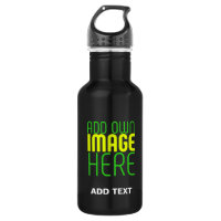 MODERN EDITABLE SIMPLE BLACK IMAGE TEXT TEMPLATE