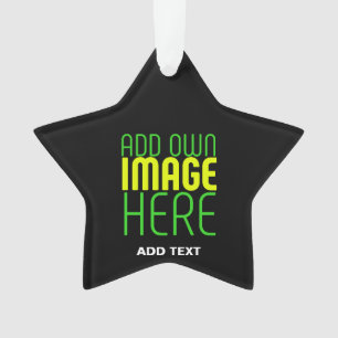 MODERN EDITABLE SIMPLE BLACK IMAGE TEXT TEMPLATE ORNAMENT