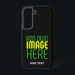 MODERN EDITABLE SIMPLE BLACK IMAGE TEXT TEMPLATE SAMSUNG GALAXY CASE<br><div class="desc">THIS IS A DESIGN FITTING FOR CUSTOMERS.YOU CAN CHANGE, RESIZE OR ADD LOGO, PHOTO, TEXT AND COLOURS THE WAY YOU WANT.THANK YOU.</div>