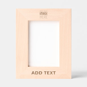 MODERN EDITABLE SIMPLE BROWN IMAGE TEXT TEMPLATE ETCHED FRAMES