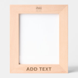 MODERN EDITABLE SIMPLE BROWN IMAGE TEXT TEMPLATE ETCHED FRAMES