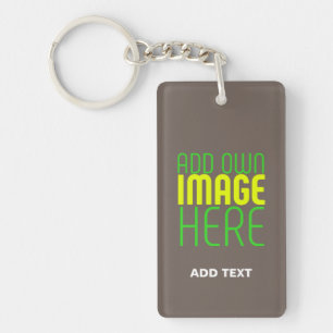MODERN EDITABLE SIMPLE COFFEE IMAGE TEXT TEMPLATE KEYCHAIN