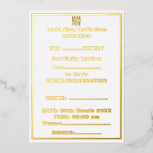 MODERN EDITABLE SIMPLE WHITE IMAGE TEXT TEMPLATE