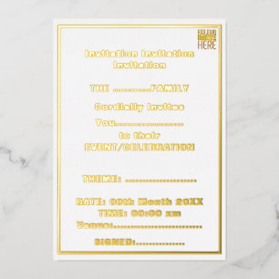MODERN EDITABLE SIMPLE WHITE IMAGE TEXT TEMPLATE