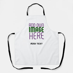 MODERN EDITABLE SIMPLE WHITE IMAGE TEXT TEMPLATE APRON