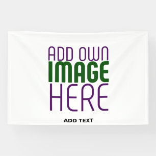 MODERN EDITABLE SIMPLE WHITE IMAGE TEXT TEMPLATE BANNER