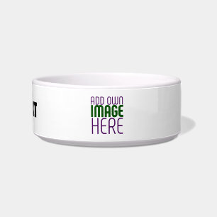 MODERN EDITABLE SIMPLE WHITE IMAGE TEXT TEMPLATE BOWL