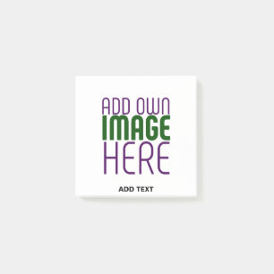 MODERN EDITABLE SIMPLE WHITE IMAGE TEXT TEMPLATE POST-IT NOTES
