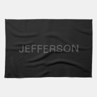 Modern Editable Text | Dark Grey & Black