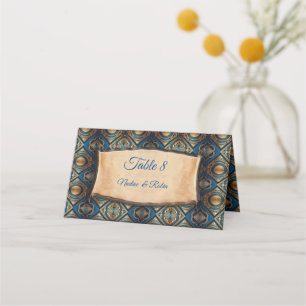 Modern Egyptian, Islamic, Arabic & African design Place Card