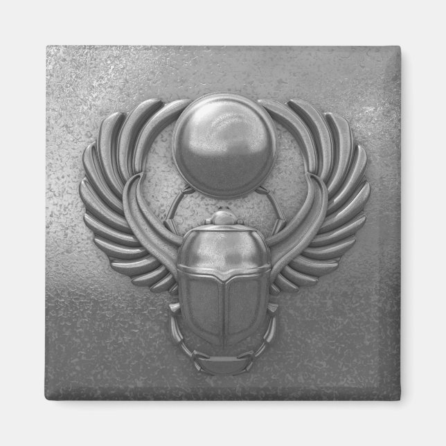 Modern Egyptian Scarab Magnet (Front)