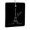 Modern Eiffel Tower Paris Doodle w/ Photo and Text
