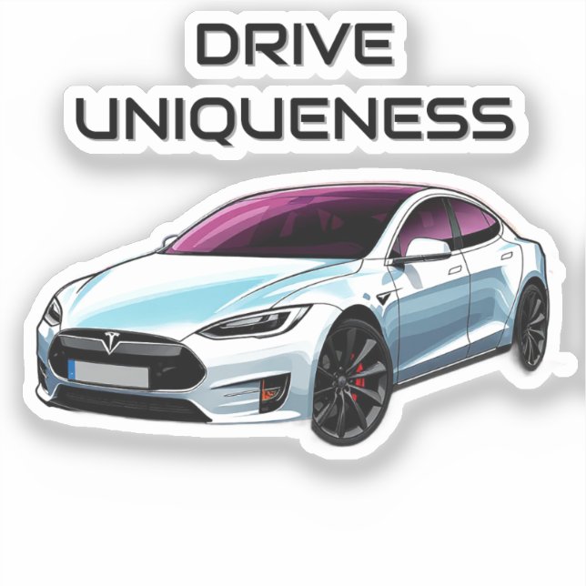 Modern Electric Car (Front)