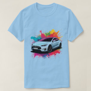 Modern Electric Car T-Shirt